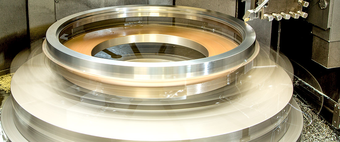 KTZ-Zahnräder: Karusseldrehmaschine